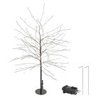 LED karácsonyfa, 120 cm, kültérre és beltérre, meleg fehér