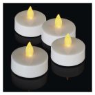 LED dekoráció – 4x teamécses, maxi, 4x CR2032, beltéri, vintage