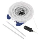 LED összeszerelhető hóember, 60 cm, kültérre és beltérre, hideg fehér