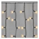 Standard LED sorolható karácsonyi füzér – fényfüggöny, 1x2 m, kültéri, meleg fehér