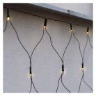 Standard LED sorolható karácsonyi füzér – háló, 1,5x2 m, kültéri, meleg fehér