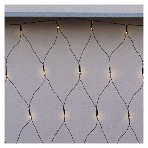 Standard LED sorolható karácsonyi füzér – háló, 1,5x2 m, kültéri, meleg fehér