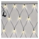 Standard LED sorolható karácsonyi füzér – háló, 1,5x2 m, kültéri, meleg fehér