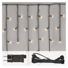 EMOS CNT Kezdő készlet – jégcsapok 2,5m 100LED IP44 12W, meleg fehér, időz.