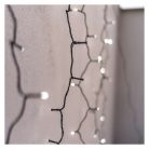 Standard LED sorolható karácsonyi füzér – fényfüggöny, 1x2 m, kültéri, hideg fehér
