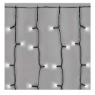 Standard LED sorolható karácsonyi füzér – fényfüggöny, 1x2 m, kültéri, hideg fehér