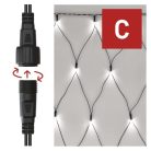 Standard LED sorolható karácsonyi füzér – háló, 1,5x2 m, kültéri, hideg fehér