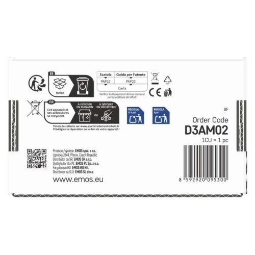 LED karácsonyi nano fényfüzér, zöld, 7,5 m, kültéri és beltéri, többszínű, időzítő