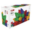 LED karácsonyi fényfüzér, színes égők, 9,8 m, multicolor, többfunkciós