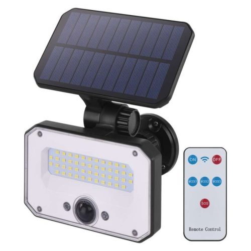 EMOS LED SOLAR reflektor hordozható SPILO, PIR,  1500lm IP54 természetes fehér