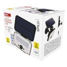 EMOS LED SOLAR reflektor hordozható SPILO, PIR,  1500lm IP54 természetes fehér
