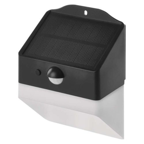EMOS LED SOLAR lámpatest LUNIS PIR, 200lm IP65 természetes fehér