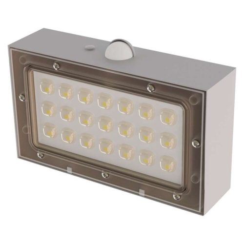 EMOS LED SOLAR lámpatest BRIXO PIR,  350lm IP65 természetes fehér