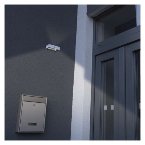 EMOS LED SOLAR lámpatest BRIXO PIR,  350lm IP65 természetes fehér
