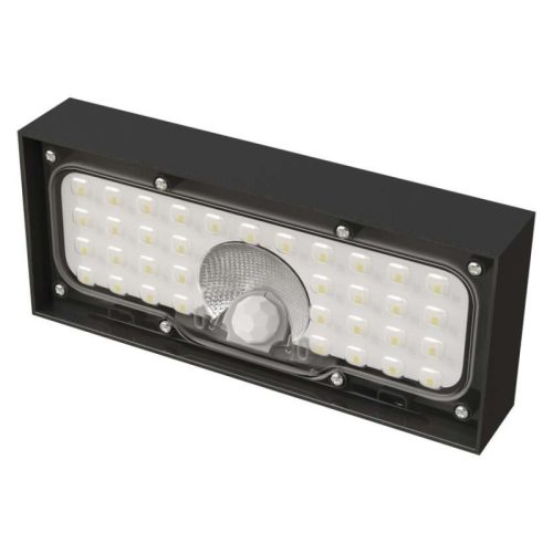 EMOS LED SOLAR lámpatest BRIXO PIR, 900lm IP65 természetes fehér