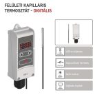 Manuális felületre szerelhető csőtermosztát kapilláris érzékelővel P5684