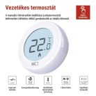 Manuális vezetékes szobatermosztát P5608