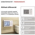 Programozható vezetékes szobatermosztát P5607