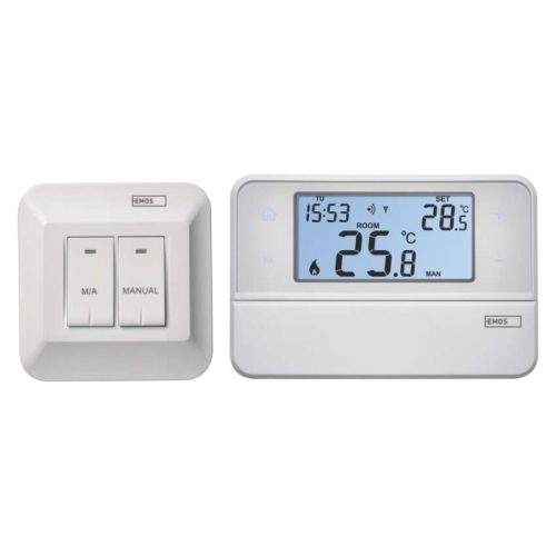 Programozható vezeték nélküli OpenTherm szobatermosztát P5616OT
