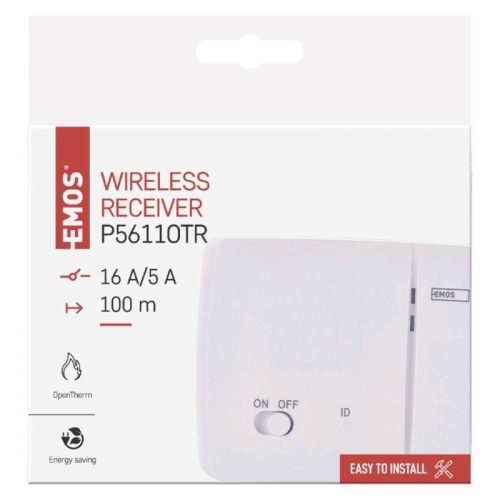 Vevőegység  programozható vezetéknélküli OpenTherm termosztáthoz P5611OT, P56S11, P56A11