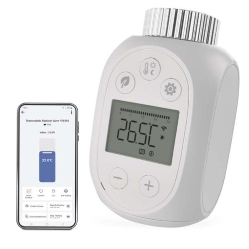 GoSmart Digitális termosztatikus fej P5631S ZigBee 3.0