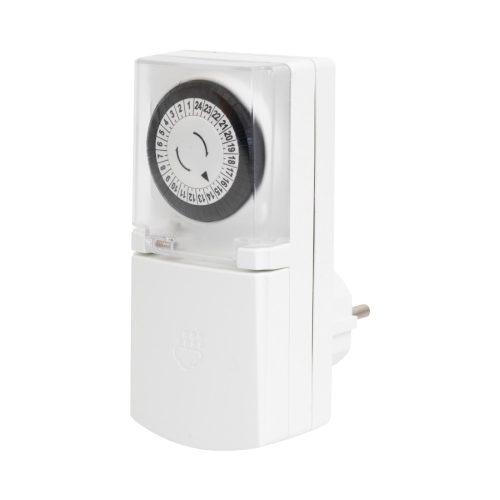 GAO 0768H mechanikus kültéri időzítő óra, 3500 W, 16A, IP44 védettség