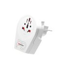 SKROSS 1.500295-E utazó adapter, World to Europe", USB-C + USB-A 20W PD gyorstöltés"
