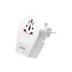 SKROSS 1.500295-E utazó adapter, World to Europe", USB-C + USB-A 20W PD gyorstöltés"