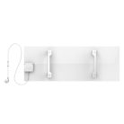 AENO AGH0003S infravörös konvekciós premium eco smart fűtőtest, 700 W, Wi-Fi, hangvezérlés, 3 féle felszerelési mód, fehér színű