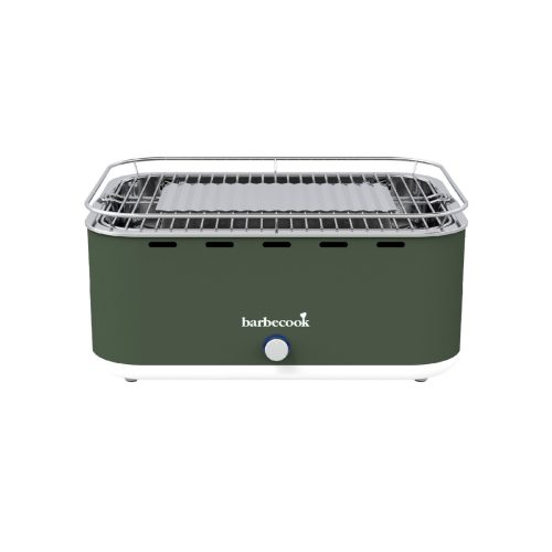 Barbecook BC-CHA-1018 Carlo asztali faszenes grill, zöld, 44x33x21cm