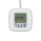 Home CUBE2P kocka elosztó, fogyasztásmérővel, max. 3680 W, 3 aljzat gyermekvédelemmel, 1,5 m hosszú vezeték