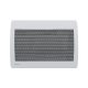 Noirot E184113 Radiance H 1000 BL elektromos hősugárzó panel, 1000 W, IP24 védettség, beépített termosztát LCD kijelzővel, fali kivitel