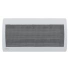 Noirot E184115 Radiance H 1500 BL elektromos hősugárzó panel, 1500 W, IP24 védettség, beépített termosztát LCD kijelzővel, fali kivitel