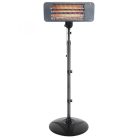 Home FK 272 álló kvarccsöves kültéri hősugárzó, 650W/1350W, IPX4 védelem