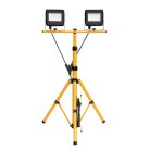 Home FLL STAND 2/30 állványos LED fényvető, 0,8 - 1,7 m, 2 x 30 W, 2 x 2400 lm, kül- és beltéri
