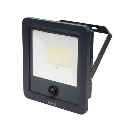 Home FLP600SOLAR napelemes LED reflektor, 40 db SMD LED, 600lm, mozgásérzékelő, IP65 védettség, szolárpanel, távirányítható