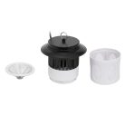 Home IKF 40 ventilátoros beltéri rovarcsapda, 40 m2 hatókörzet, UV-A fény, rovargyűjtő kosár, 1 x 7 W fényforrás