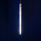 HOME KJL288 jégcsap fényfüzér, 3,5m hosszú, 288db hidegfehér SMD LED, 8db jégcsap/36db LED, hálózati adapter, kül- és beltéri kivitel