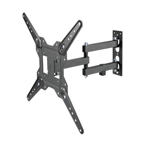 Home LCDH 291 LCD/LED TV fali tartó, 23” - 65” képernyőméretig, max. 30 kg teherbírás, teljesen mozgatható, fali rögzítő elemek tartozékok