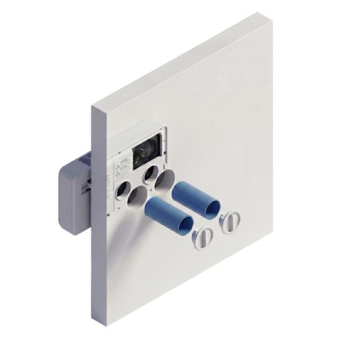 HOME MONOBLOCK12 monoblokkos hűtő-fűtő klíma, 3,5 kW, 4 üzemmód, PTC kiegészítő fűtés, wifi, távirányító, LED kijelző