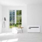 HOME MONOBLOCK12 monoblokkos hűtő-fűtő klíma, 3,5 kW, 4 üzemmód, PTC kiegészítő fűtés, wifi, távirányító, LED kijelző
