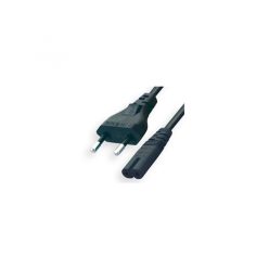  Home N 1X hálózati csatlakozókábel, 2x0,75 hálózati vezeték, 1,5m, 250 V~/2,5 A/500W