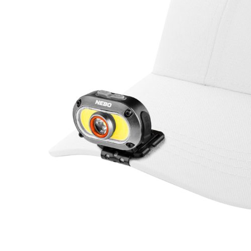 NEBO NEB-HLP-0024-H MYCRO 550 fejlámpa, 550 lumen, 7 világítási mód, víz- és ütésálló (IPX4), akkumulátoros tápellátás