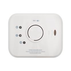   FireAngel NM-CO-10X-INT szén-monoxid vészjelző, beépített, nem cserélhető lítium elem, 10 év várható üzemidő, W2-modulal hálózatba kapcsolható, fehér
