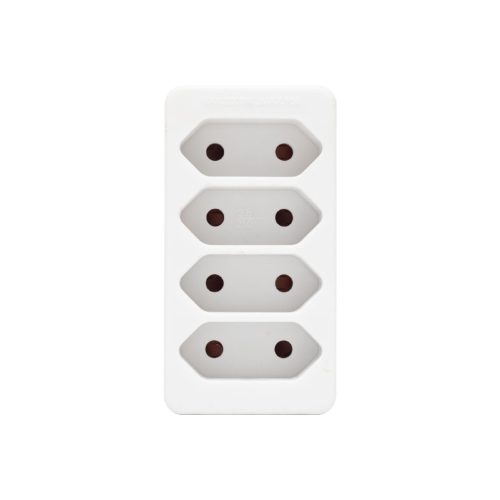 Home NV 24/WH hálózati elosztó, 4 EURO aljzat gyermekvédelemmel ellátva, max. 4 x 500 W, fehér