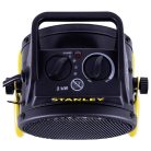 STANLEY SXJH002000E PTC fűtőtest, 2000 W, 2 fokozat, fém ház, termosztát, túlmelegedés elleni védelem