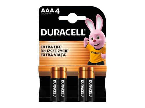 Duracell LR03 MN2400 AAA BASIC 1,5V B4 elem