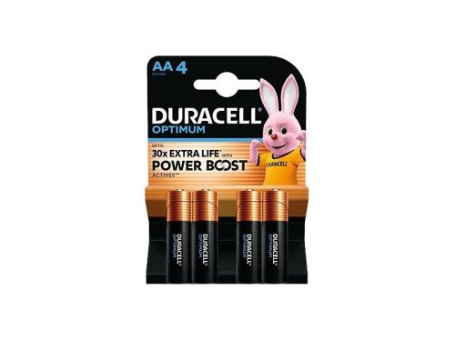 Duracell LR06 MN1500 AA Optimum 1,5V B4 elem