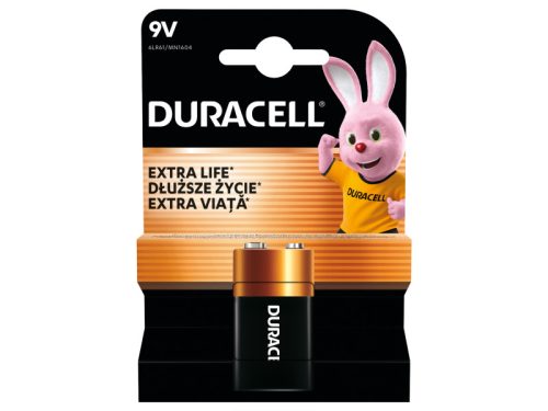 Duracell 6LR61 MN1604 9V BASIC B1 elem