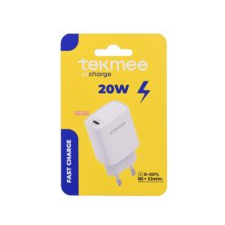 Tekmee hálózati gyorstöltő/20W-Type-C (T)